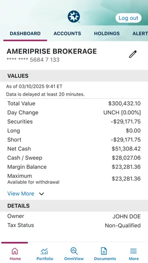 Ameriprise Financial screenshot 2
