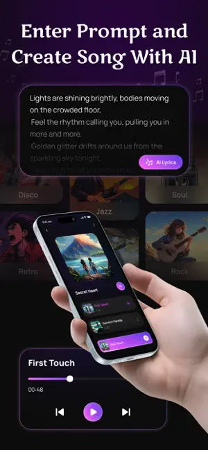 Loxira - AI Song & Music Maker screenshot 2