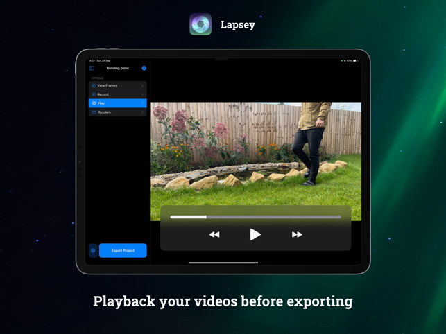 ‎Lapsey - Time-lapse camera Screenshot