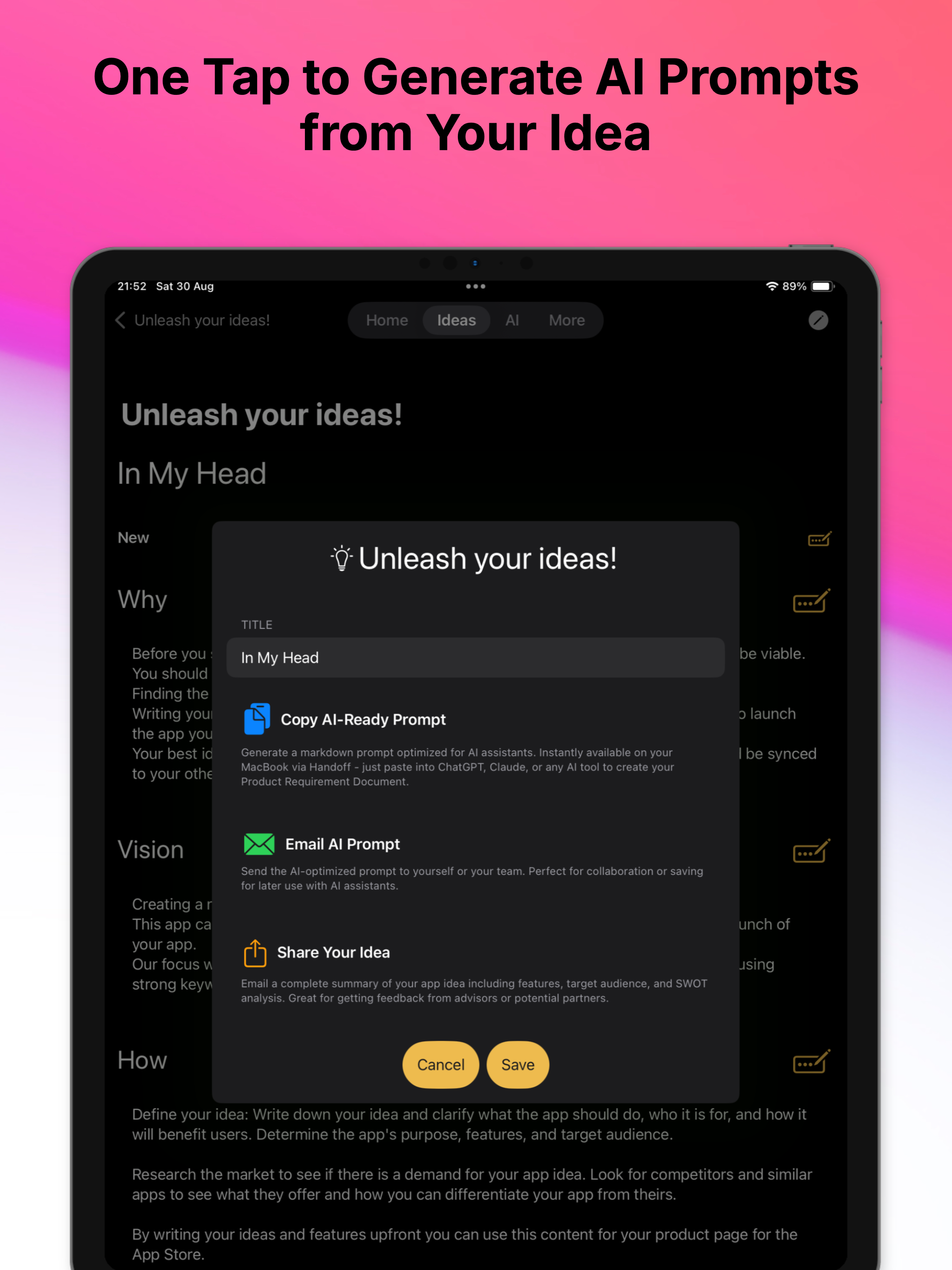 Vibe Code Spark Flow