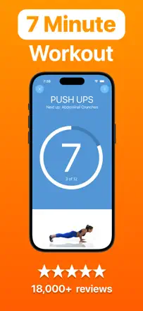 7 Minute Workout: Screenshot 1 von 10