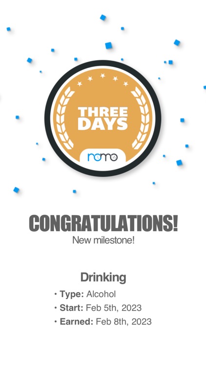 Nomo -  Sobriety Clocks screenshot-5