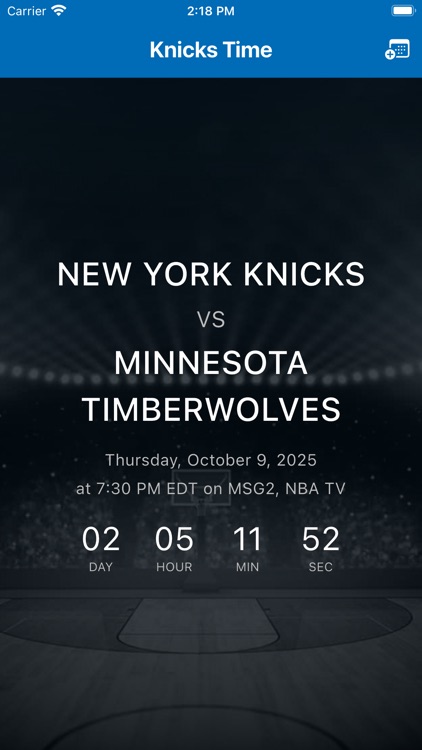 Knicks Time