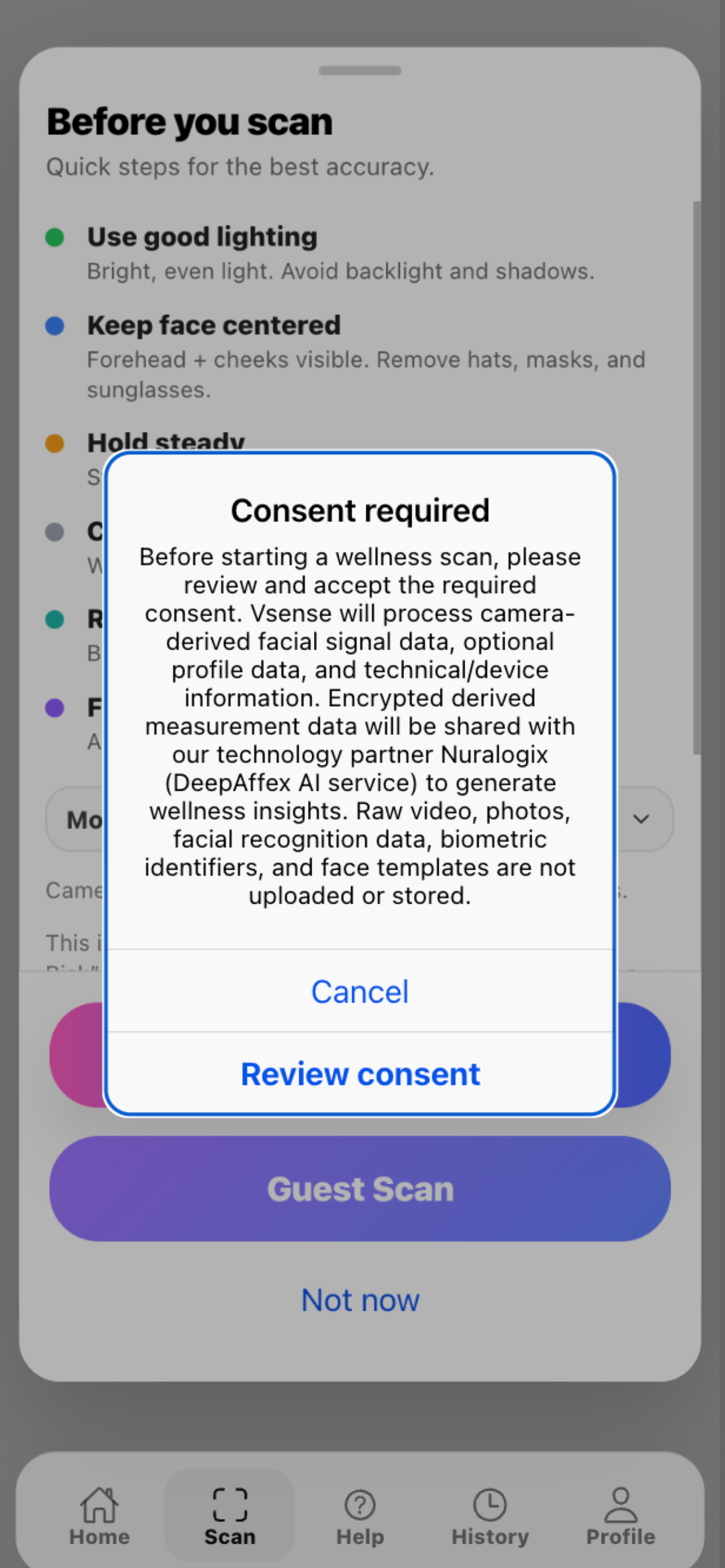 Vsense App