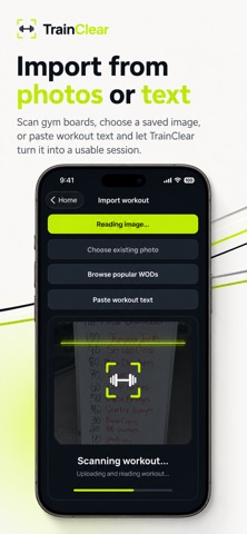 TrainClear: Workout Builder Screenshot 2 of 6