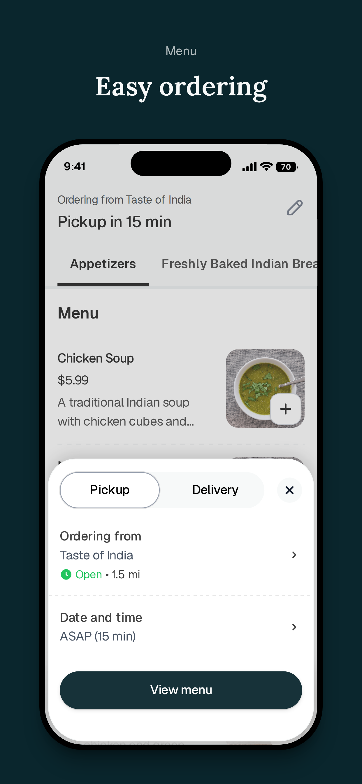 Taste of India MN screenshot 3
