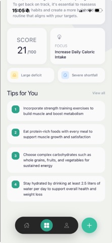 Fit Forge - Calorie Tracker screenshot