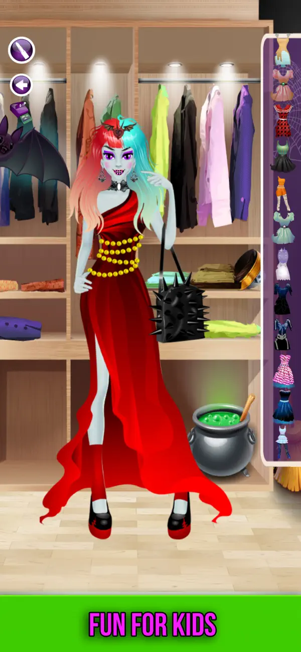 Screenshot #2 pour Monster Girls Makeover Games