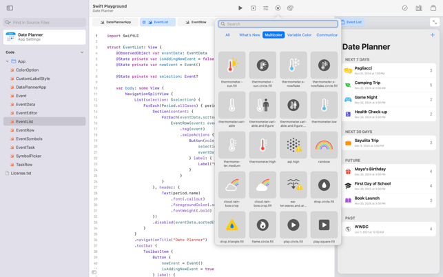Swift Playgrounds Screenshot