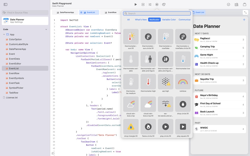 #4. Swift Playground (macOS) بواسطة: Apple