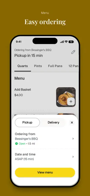 Bessinger's BBQ screenshot 3