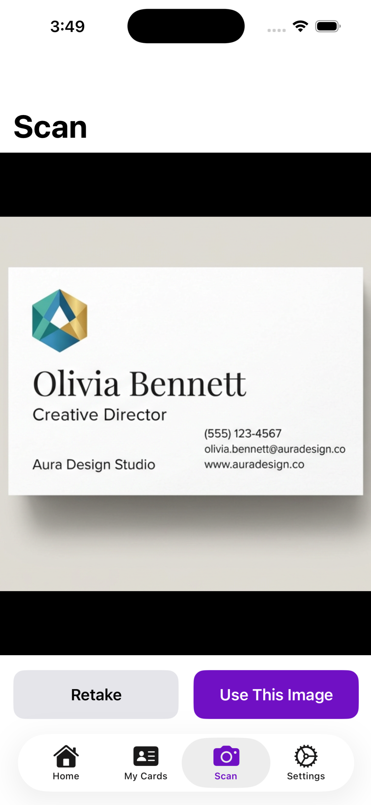 Arc Business Card Scanner screenshot 7