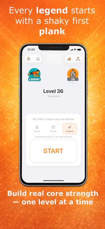 Plank Trainer screenshot 1 of 3