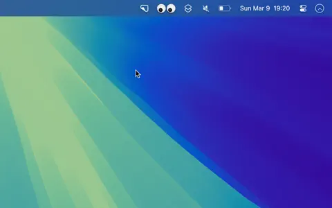 图片[1]-Googly Eyes v1.1.4 菜单栏盯着鼠标的眼睛-大海资源库