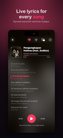 Karavoke: Dynamic Lyrics Screenshot 1 of 6