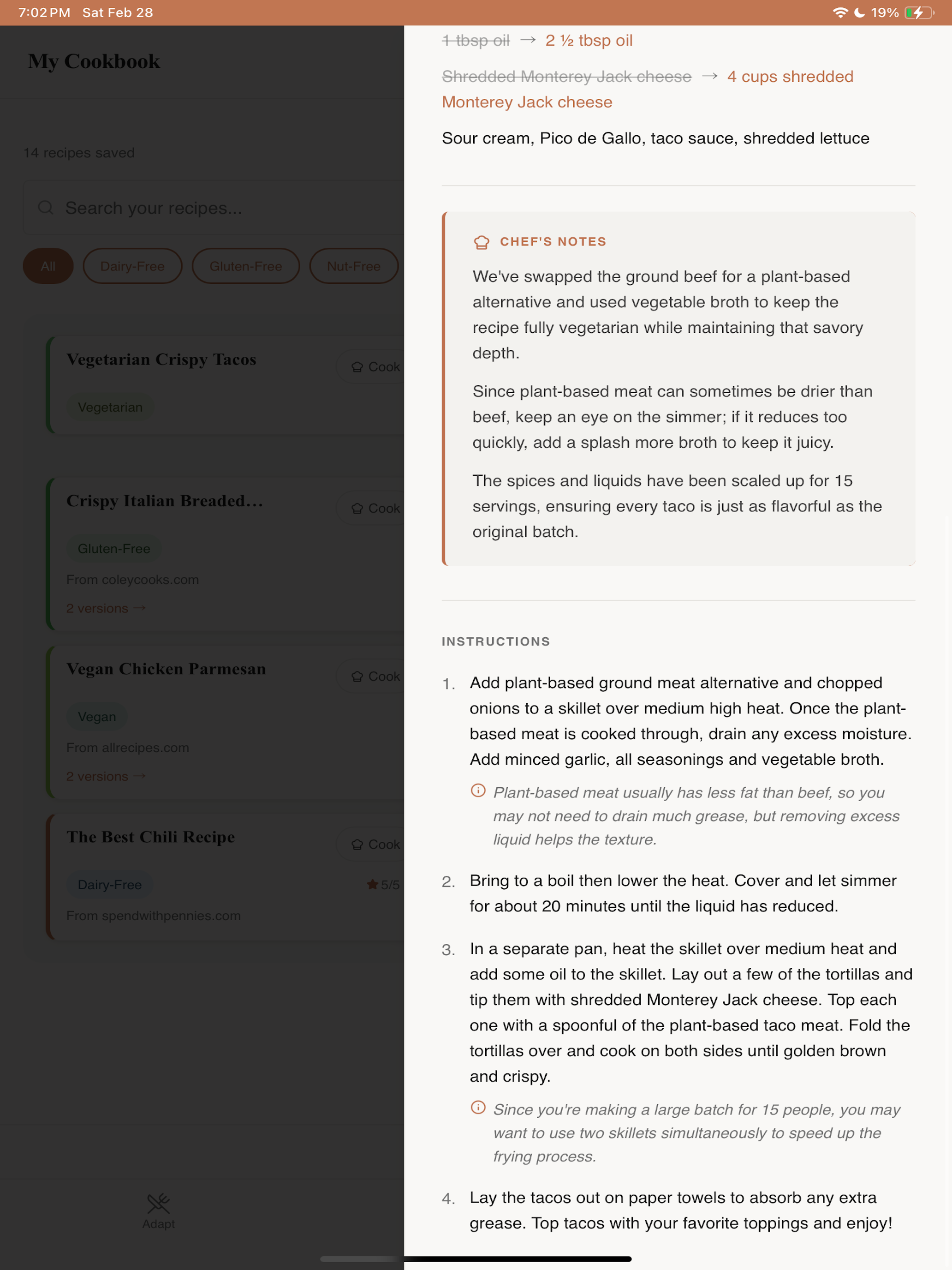 RecipeFix: Recipe Converter screenshot 11