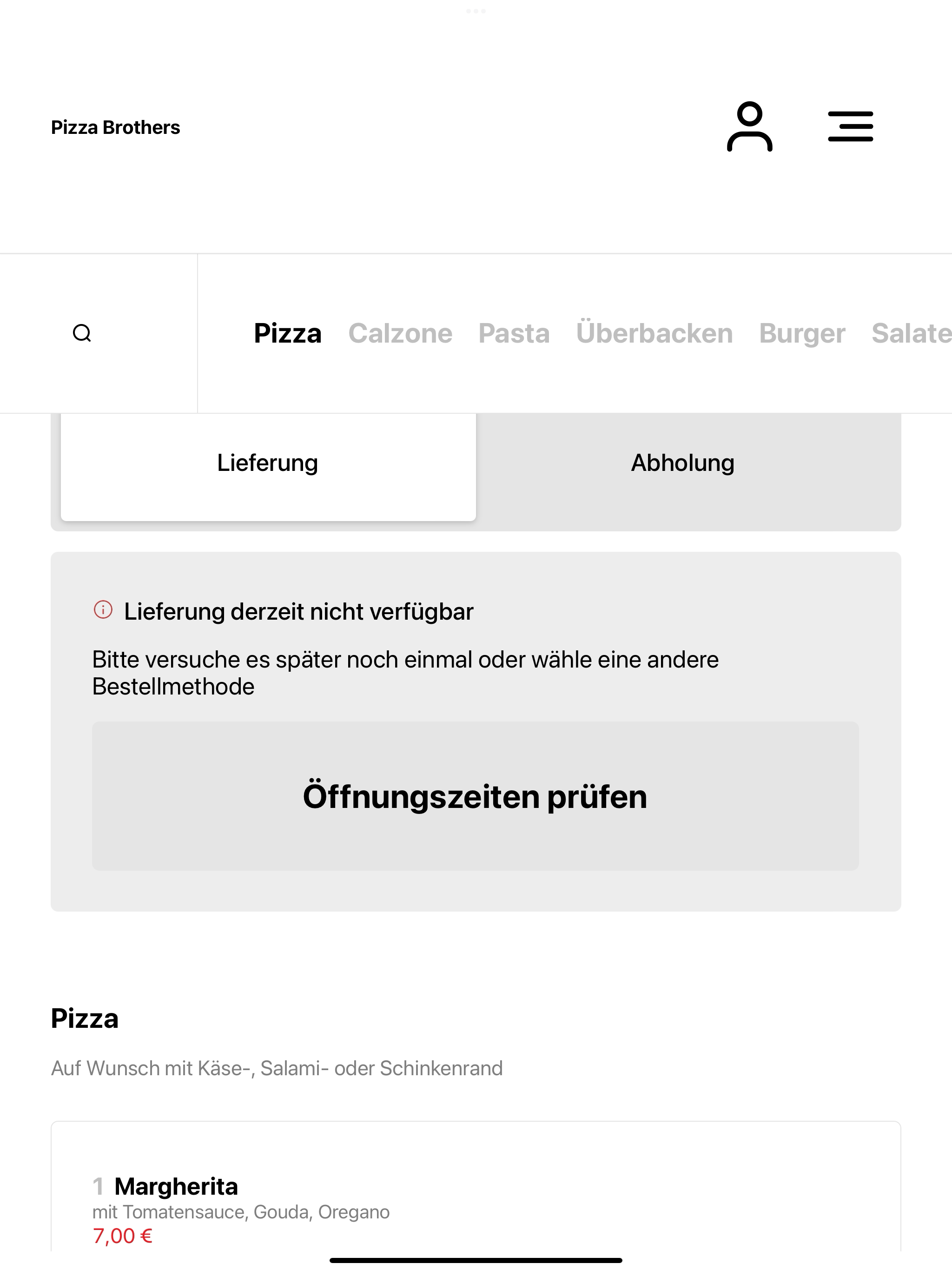 Pizza Brothers Auguststraße screenshot 7