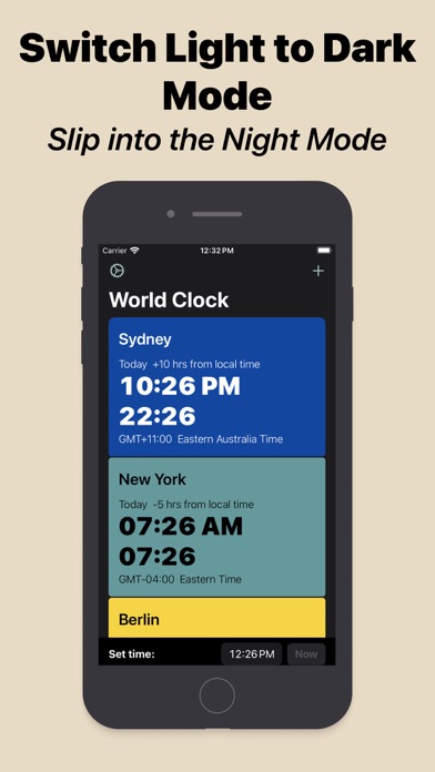 Time Zone Clock - GoTime Screenshot