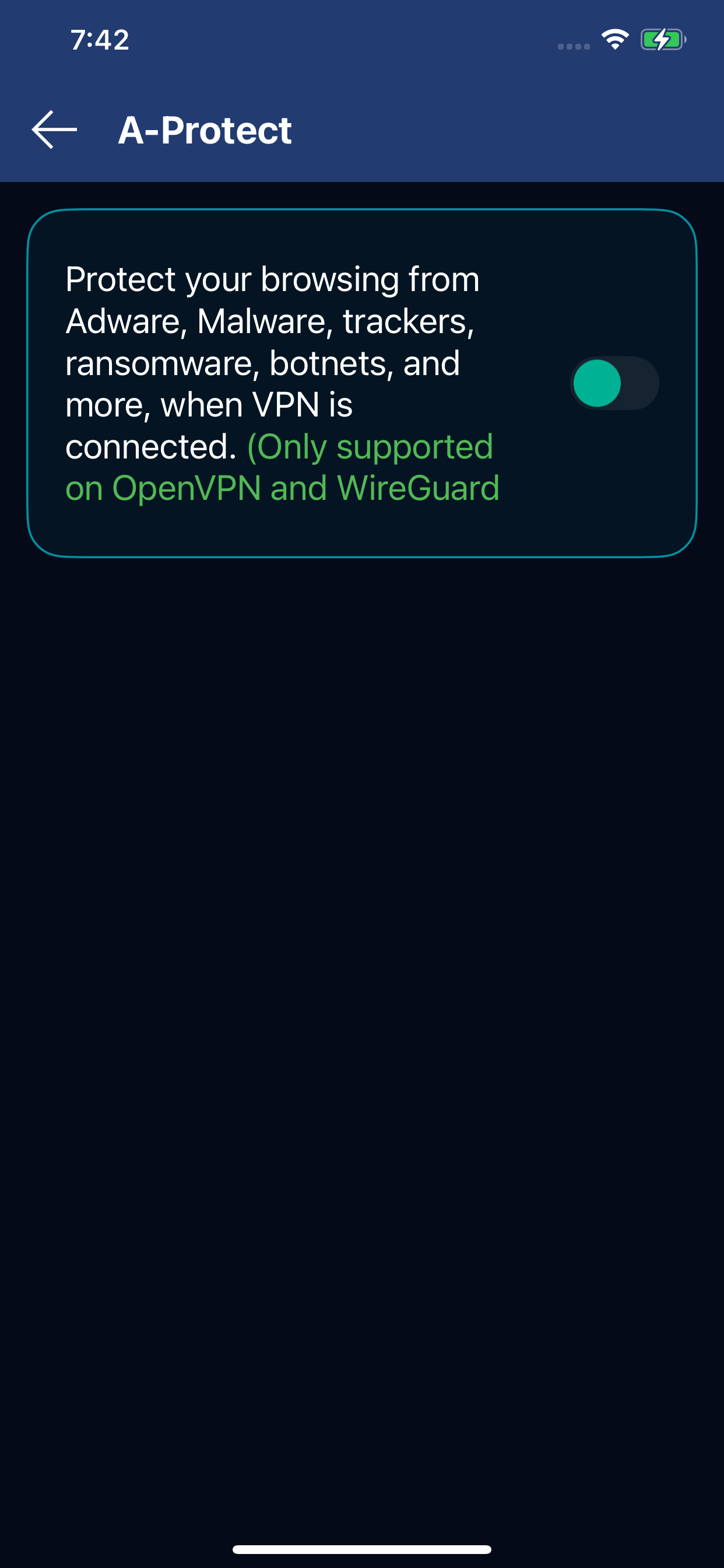 Ustreaming VPN screenshot 6