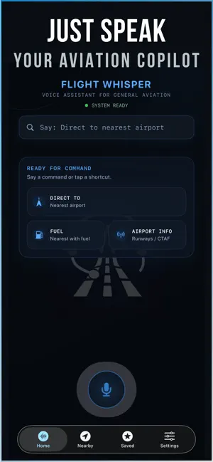 Flight Whisper screenshot 1