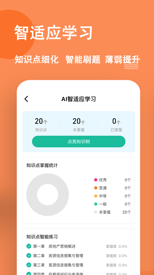 #3. 房地产经纪人练题狗-房产经纪人考试题库 (iOS) 来自: 重庆知典科技有限公司
