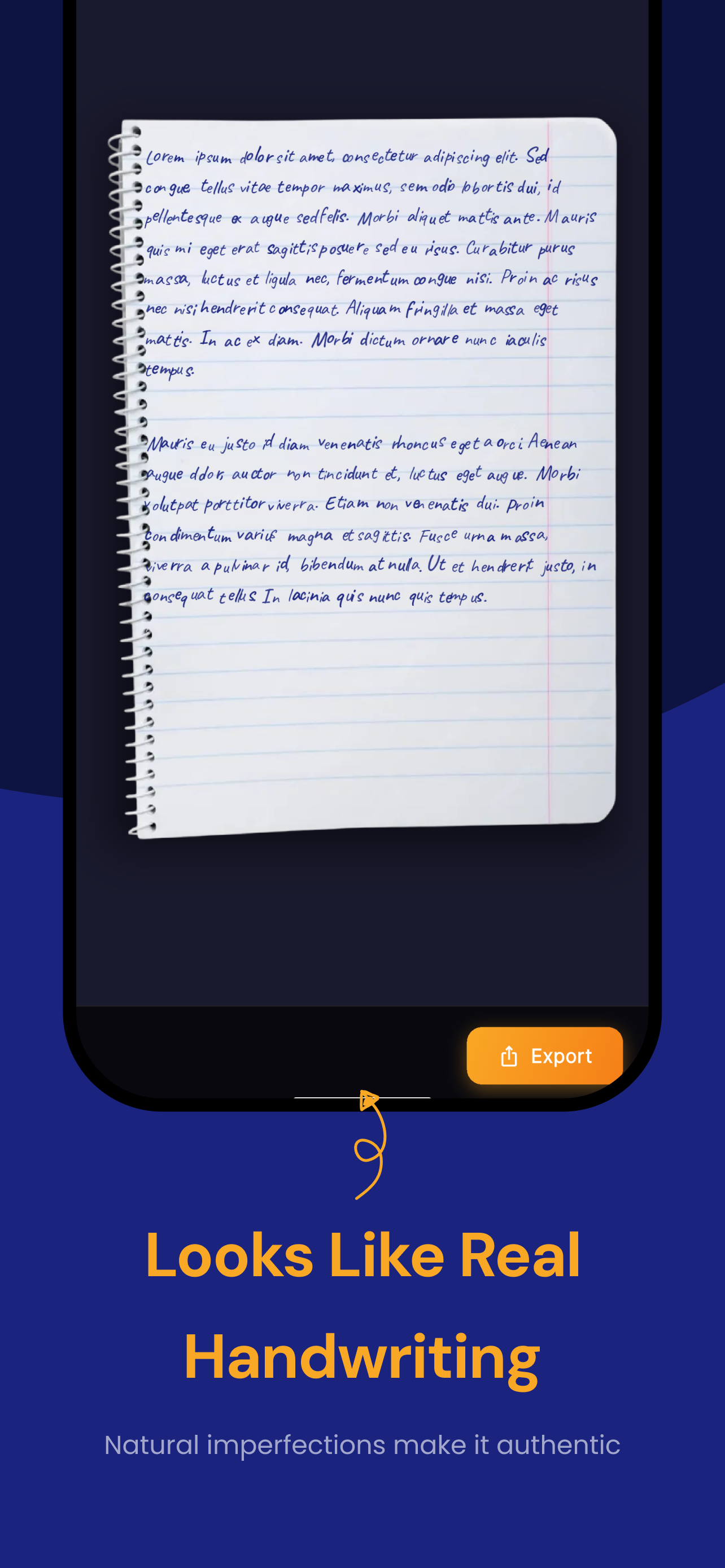 HandInk - Text to Handwriting screenshot 3