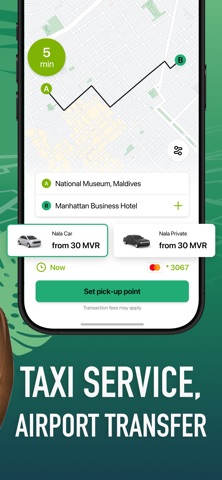 Maldives Rides: Nala Taxi iPhone screenshot