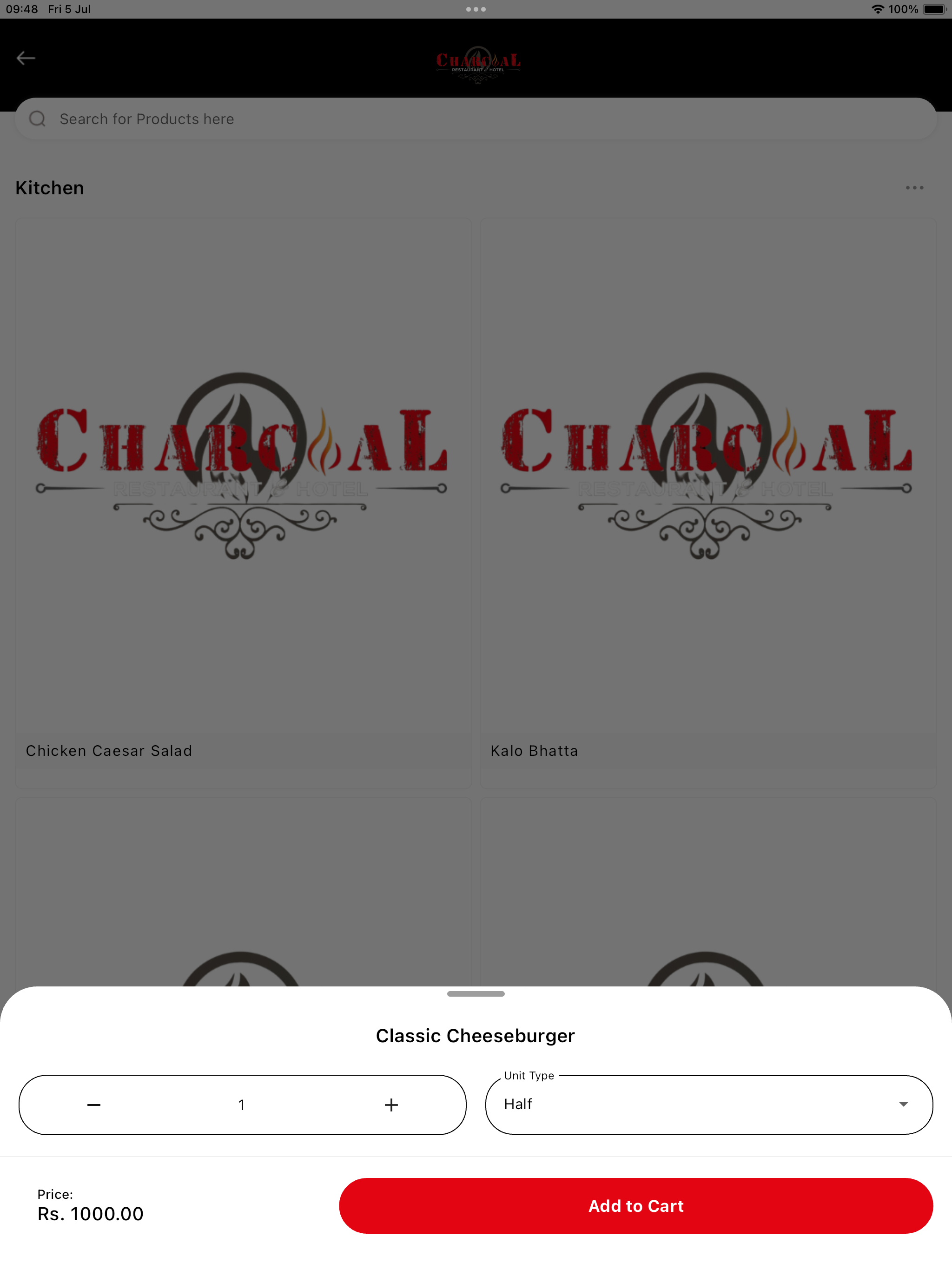 Charcoal Restro