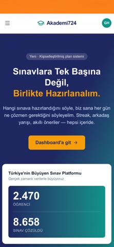 Akademi 724 iPhone screenshot