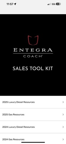 Entegra Coach Sales Tool Kit Screenshot 2 of 5