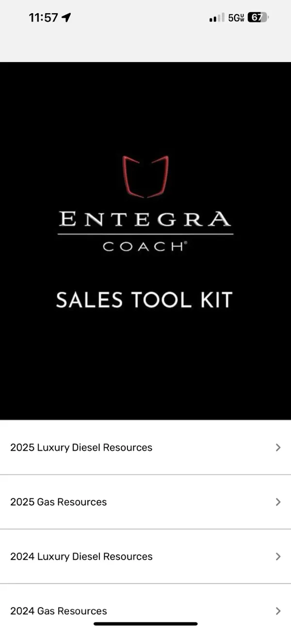 Screenshot #2 pour Entegra Coach Sales Tool Kit