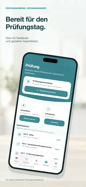 Prüfungskompass Büromanagement screenshot 4