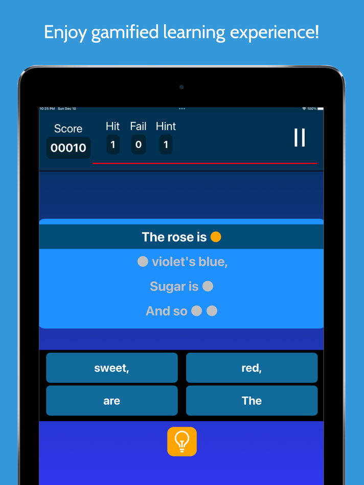 #1. Memorize Lines By Heart (iOS) 由: MEHMET KEREM YENER