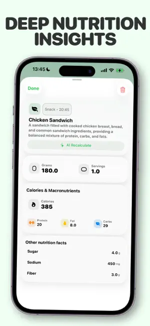Calorie Tracker – Numi AI screenshot 3