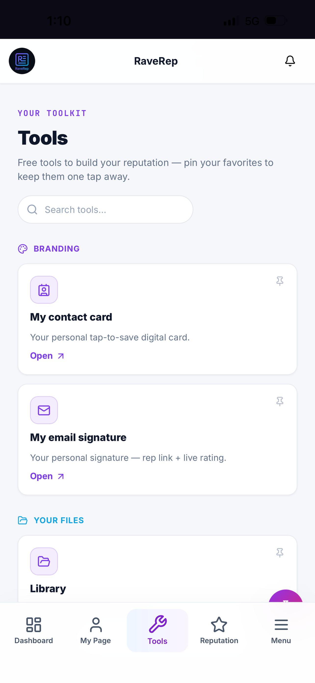 RaveRep screenshot 3