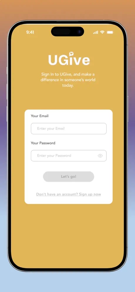 UGive screenshot 4