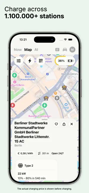 StromNow EV Charging Map screenshot 2