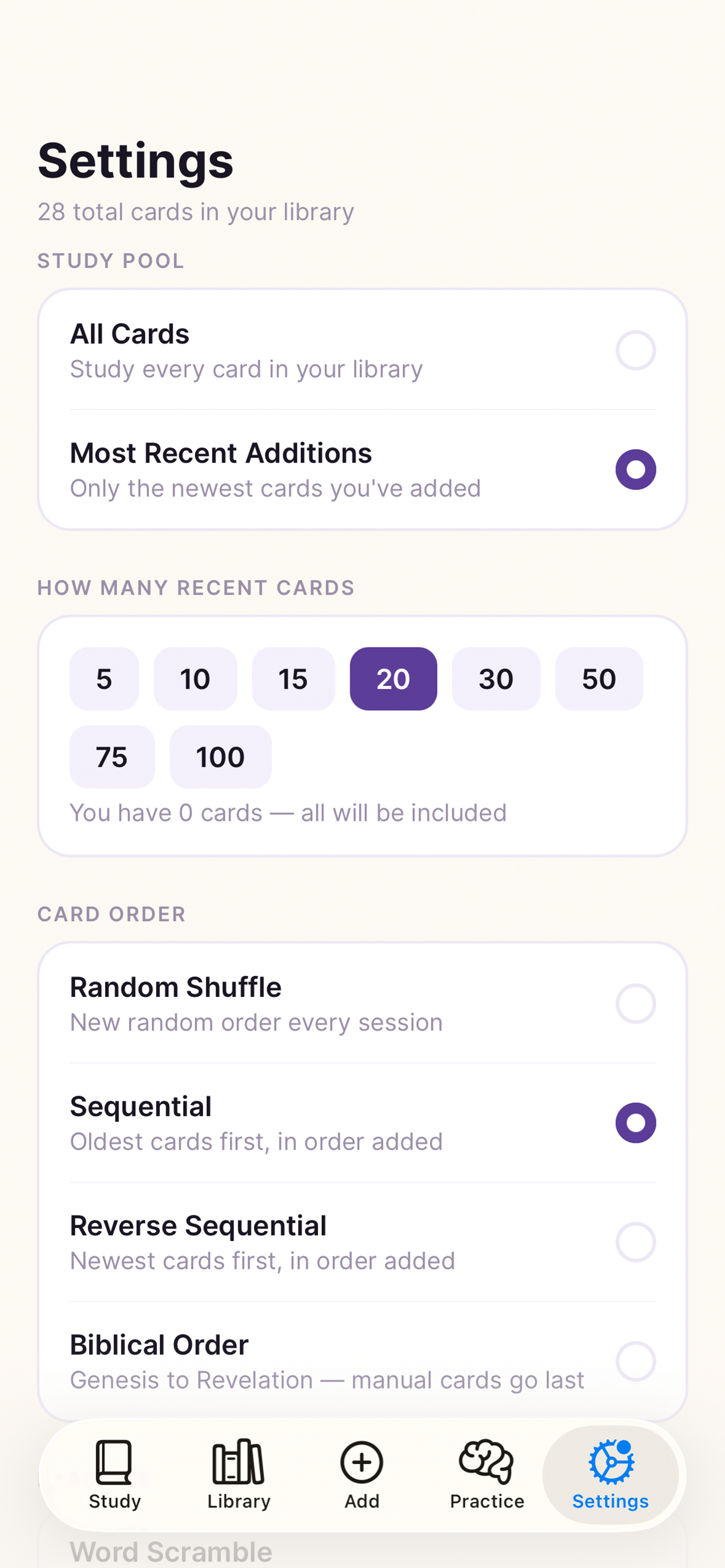 Scripture Cards screenshot 7