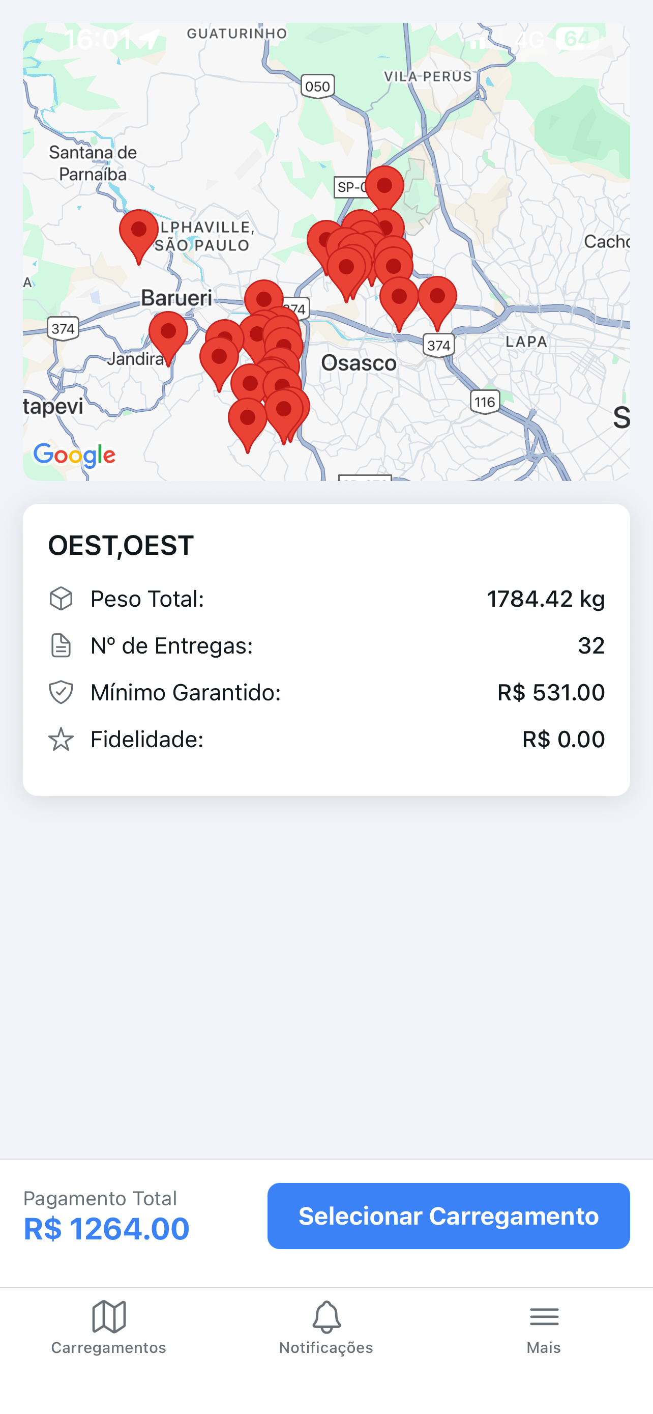 Carga Certa screenshot 4