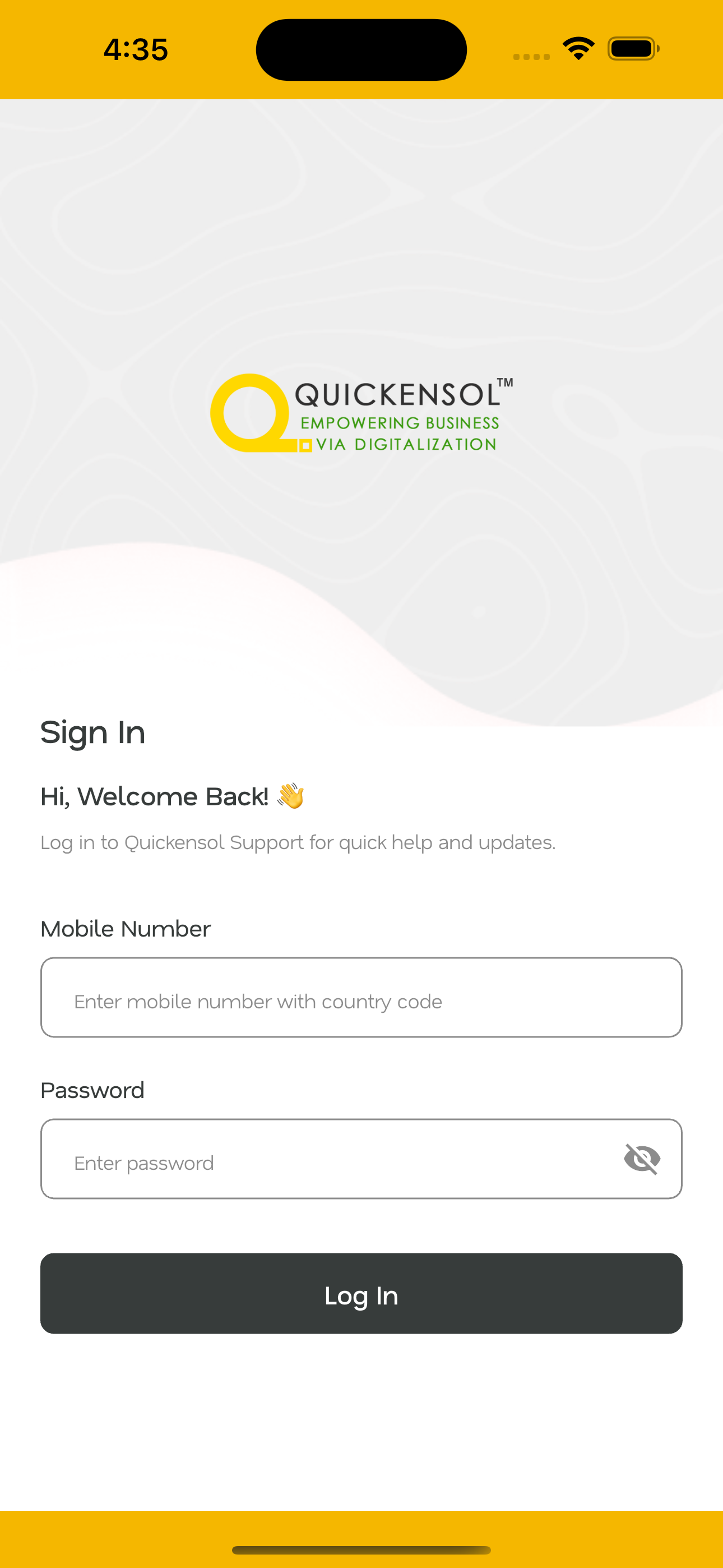 Quickensol Support screenshot 2