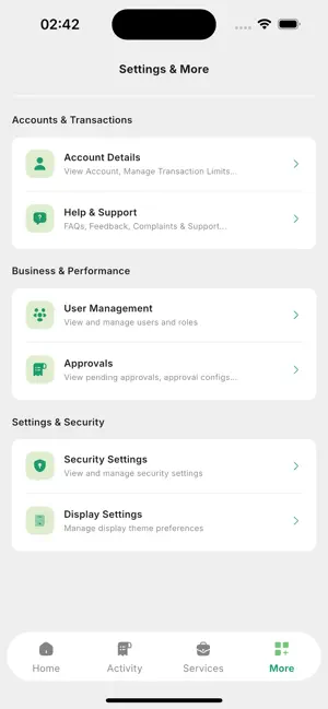 Rayyan Corporate Banking screenshot 4