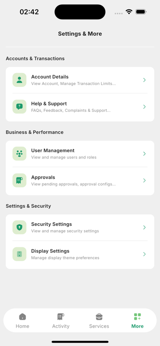 Rayyan Corporate Banking Screenshot 4 of 5