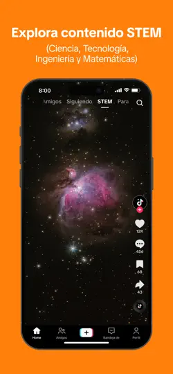 Captura de pantalla de TikTok Pro en iPhone 2