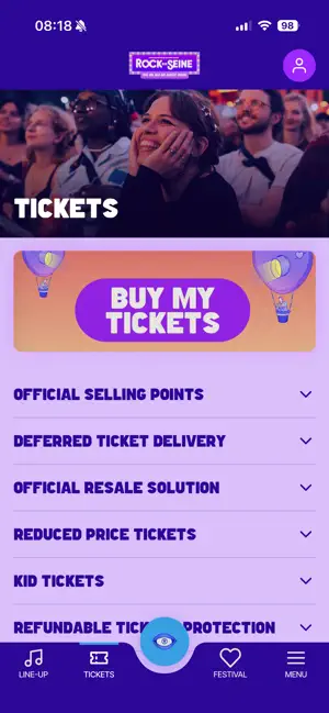 Festival Rock en Seine 2026 screenshot 4