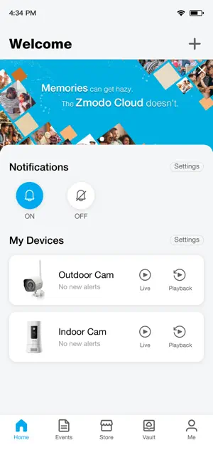 Zmodo screenshot 1