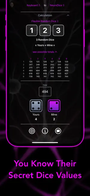 NeuroDice screenshot 2