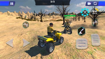 ATV Quad Moon and Earth Race Screenshot