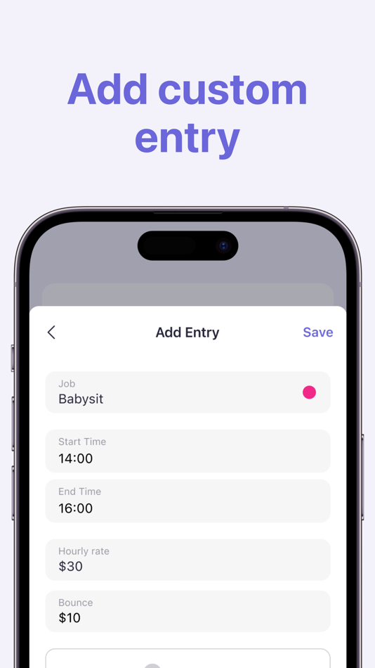 #7. Clock In: Timesheet & Work Log (iOS) By: Majestica Lab LLC