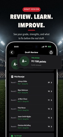 DraftDay: Mock Draft Simulator Screenshot 3 of 6