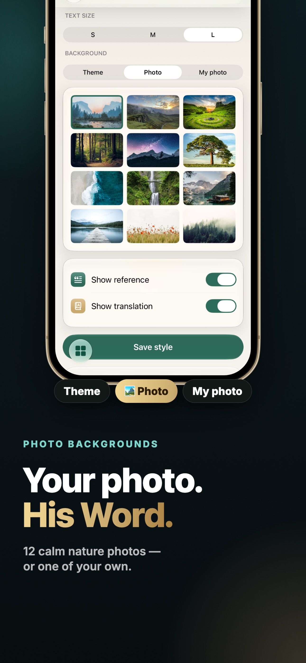 Screenshot 6 of VerseGrow: Bible Verse Widget